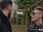 Private Black - Hot Chocolate Noemilk Takes Cream With Her Hot Coffee Cunt! 1/16