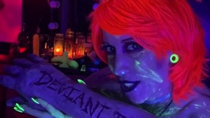 Horror Party recap by Deviant Demon Warning graphic ! Blooper reel, unedited and corny 