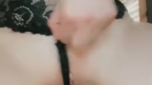 MILF Shows off Natural Tits in New Lingerie 
