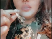 Smoking with my gf