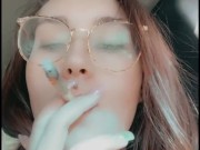 Smoking with my gf 8/16