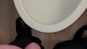 Jacking Off and pissing