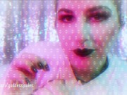 Quiet Eye Contact ASMR - relaxing, no talking, finger tapping, nail tapping sensual asmr