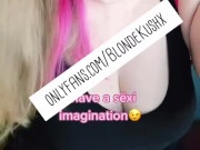 Tiktok teasers Blonde Milf 