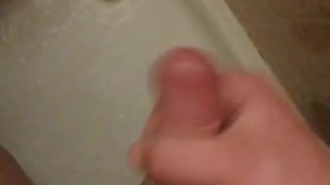 Have a cum in the shower from top