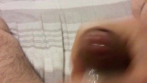 Sborrata prima di andare a letto