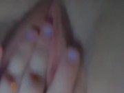 Playing With My Fat Pussy in the Car 6/16