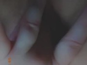 Playing With My Fat Pussy in the Car 7/16