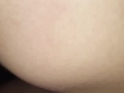 Hot 18yo Girlfriend Cums while Riding Reverse Cowgirl
