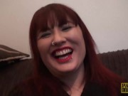Submissive Redhead Receives Cum In Mouth 8/16
