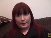 Submissive Redhead Receives Cum In Mouth 9/16