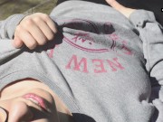 This is a different porn, masturbation at the park 11/16