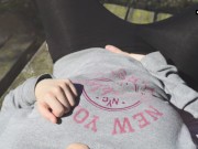 This is a different porn, masturbation at the park 13/16