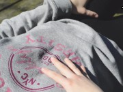 This is a different porn, masturbation at the park 7/16