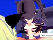Genshin Impact Hentai - Mona Uncensored hentai in the street 2/2 1/16