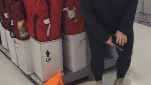 Walmart flashing tits 