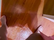 impregnated by alien cum, fat girl gains weight, becomes pregnant and lays alien eggs via orgasm 14/16