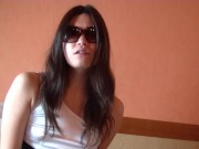 レオタード姿の日本人レースクイーンがホテルで責められる 15/16