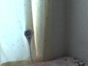 新体操レオタード姿でオナニー　With　極太ディルド 16/16