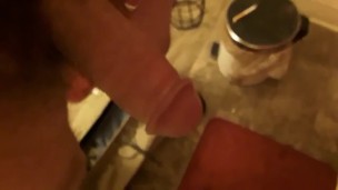 Playing with the cock