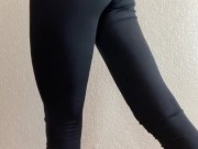 Sexy ass in black leggings 2/16