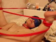 緊縛　電マオナニー　２ 8/16