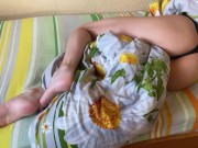 Pretty Girl With Beautiful Legs And Ass Lying In the Bed 10/16