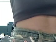 LIVE May sexy posing and flashing boobs in room 8/16