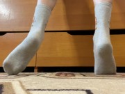 My feet and cute socks 2/16