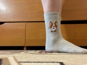 My feet and cute socks 4/16