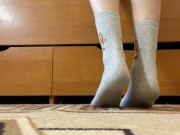 My feet and cute socks 6/16