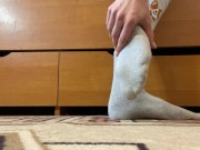 My feet and cute socks 7/16