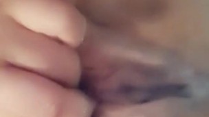 Phew that was close! Daddy said I'm not allowed to cum yet!