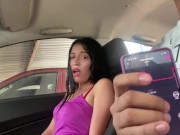 CAMINO A LA UNIVERSIDAD LE DOY EL CONTROL DE MI VIBRADOR AL CONDUCTOR DE LA APLICACION 13/16