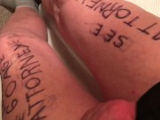 MissLexiLoup hot curvy female jerking Off Butthole Orgasm wraparound legs pov exciting 