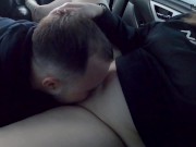 Публичный трах с парнем в видео от первого лица после того, как он много кончил на русском 2/16