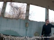 Публичный трах с парнем в видео от первого лица после того, как он много кончил на русском 8/16