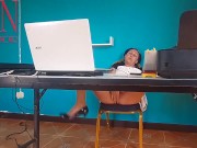 camera in the office No panties secretary Nude secretary 12/16