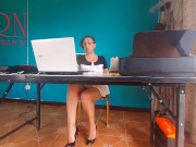 camera in the office No panties secretary Nude secretary 6/16