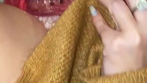 Sexy sneaker queen wants cum on her new nike’s