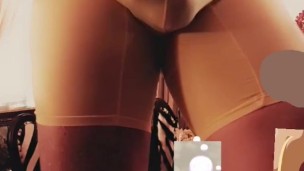 Bike rack shorts puff