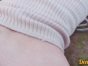 случайный анальный с школьницей секс во время прогулки на велосипеде в лесу сперма на лицо и брекеты 5/16