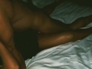 Rough Creampie in sexy tied up cheating slut wife in hotel room 15/16