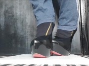 ASMR Squeaky Platform Heels - Screenshot 13 of 16 - Leather