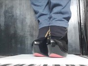 ASMR Squeaky Platform Heels - Screenshot 14 of 16 - Socks