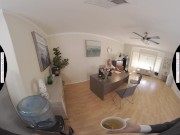 Naughty America - Petite Madelyn Monroe enjoys a nice cock during your lunch break! 2/16