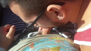 Risky BJ at Cedar Point Parking Lot & Jerking While Driving