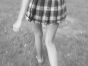 La paso a buscar por su colegio y despues la llevo a mi casa para follarla 1/16