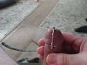 Lance Lil dick cumming through a sound 