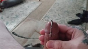 Lance Lil dick cumming through a sound 